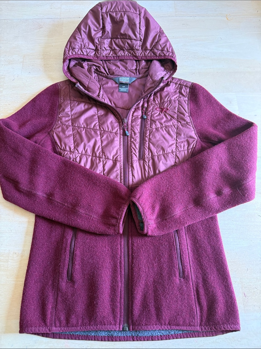 OR puffer fleece